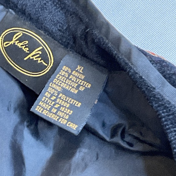 Julia Kim Velour Patchwork Jacket 90s Y2K Lagenlook Fall Soft Normcore - Picture 3 of 6